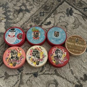 VGK Holiday & Mothers Day Pucks.